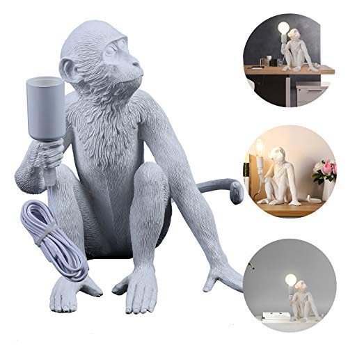 Monkey Pendant Wall Lamp, Industrial Retro Decor for Dining Room L639742