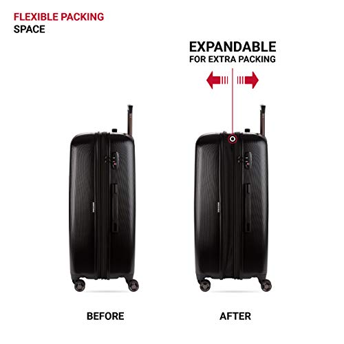 Expandable Hardside Carry-On Luggage with Spinner Wheels and TSA Lock F31623