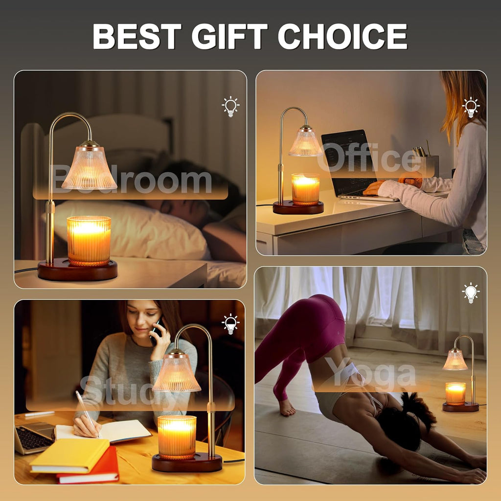 Candle Warmer Lamp with Timer and Dimmer Q760