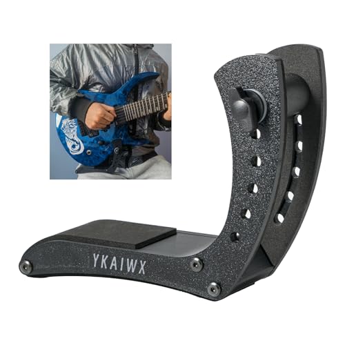 Adjustable Electric Guitar Footrest, Ergonomic Black Stand T7869