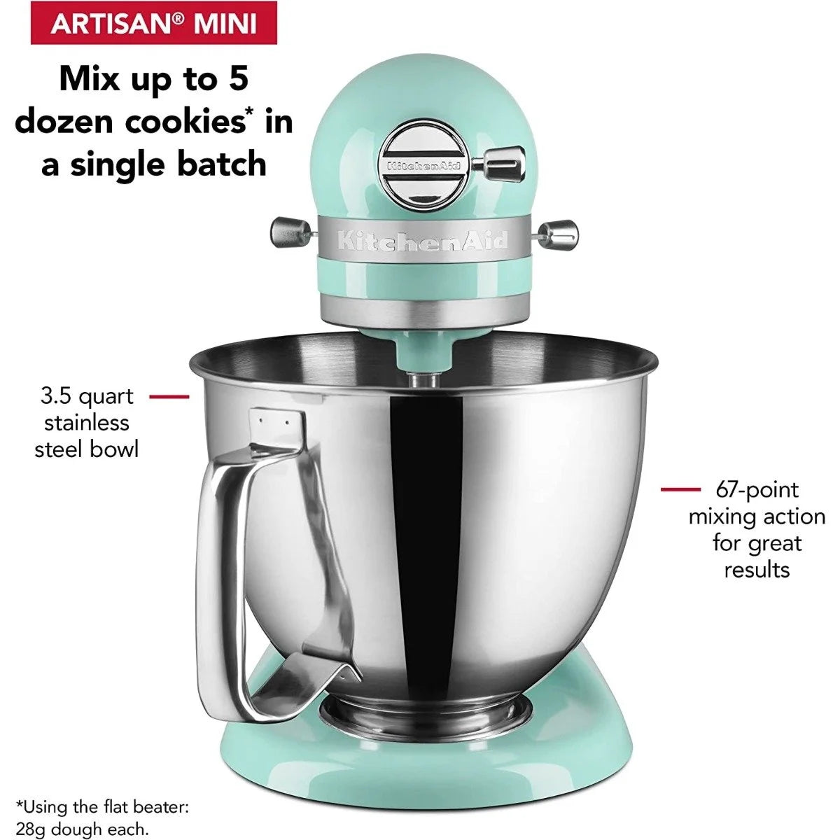 3.5-Quart Tilt-Head Stand Mixer, Ice Blue V14342