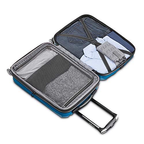 Hardside Expandable Carry-On Luggage with Spinner Wheels, Black, 20-Inch S82043