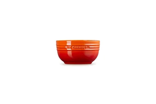 Tea Bowl Rice Ball 330ml Orange Heat Resistant Microwave Dishwasher Safe L619