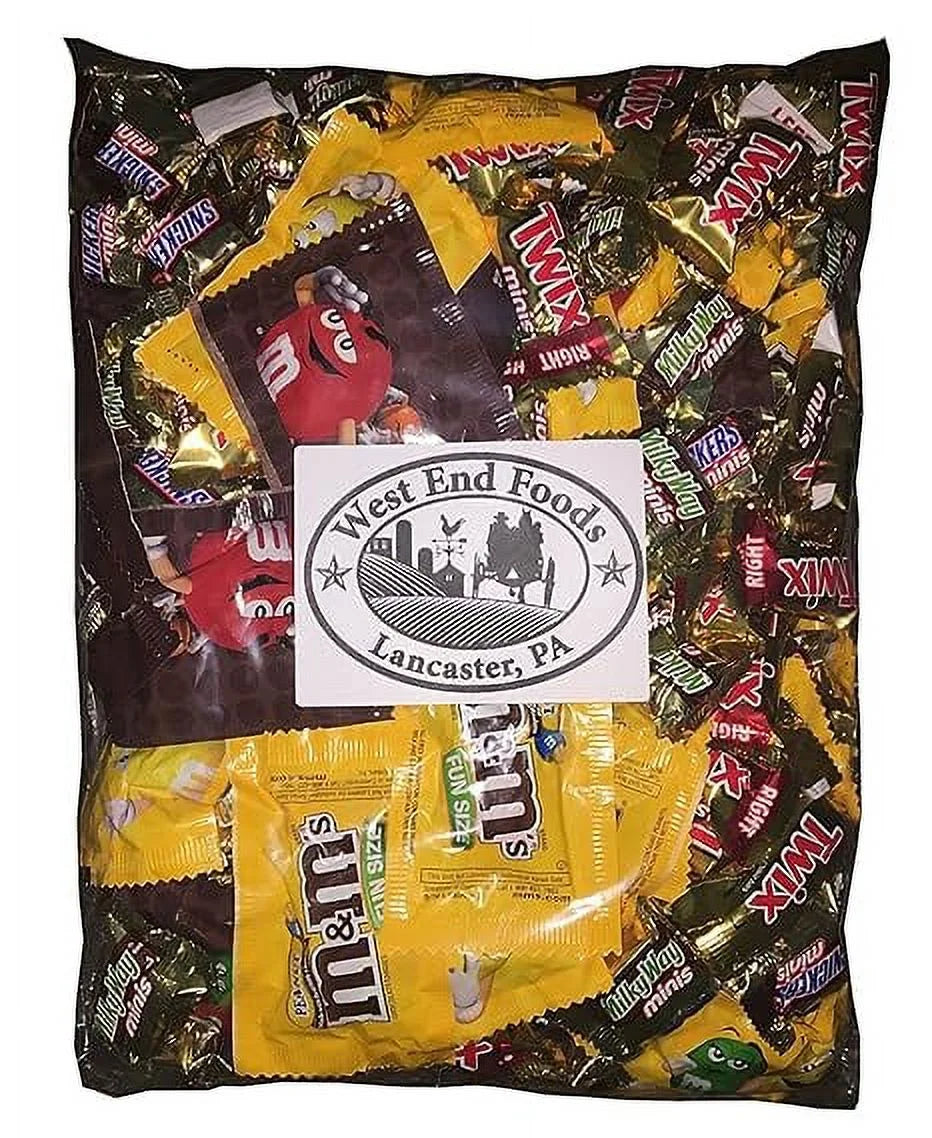 Assorted Candy Variety Pack (5 lb) Mini Size Bulk Z130380