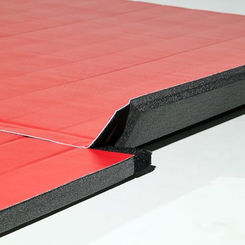 10'x10'x1.25" Wrestling Mat, Black, Home Workouts P665