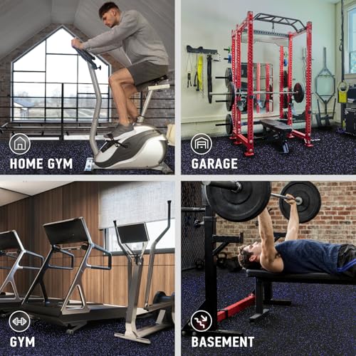 Exercise Mats 24 Sq Ft Interlocking EVA Foam for Home Gym I7577
