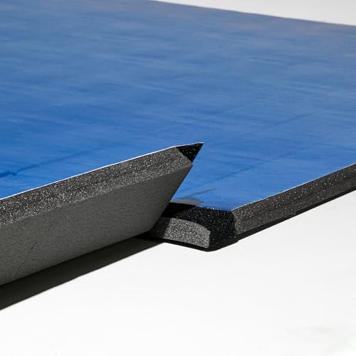 10'x10'x1.25" Wrestling Mat, Black, Home Workouts P665