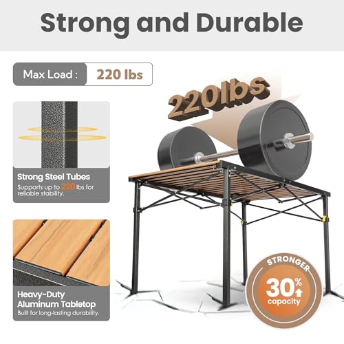 Foldable Camping Table for 2-6 Person with Carry Bag K7030
