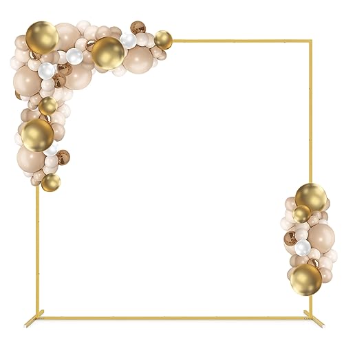 Gold Square Backdrop Stand for Wedding Party Photo Background W8961