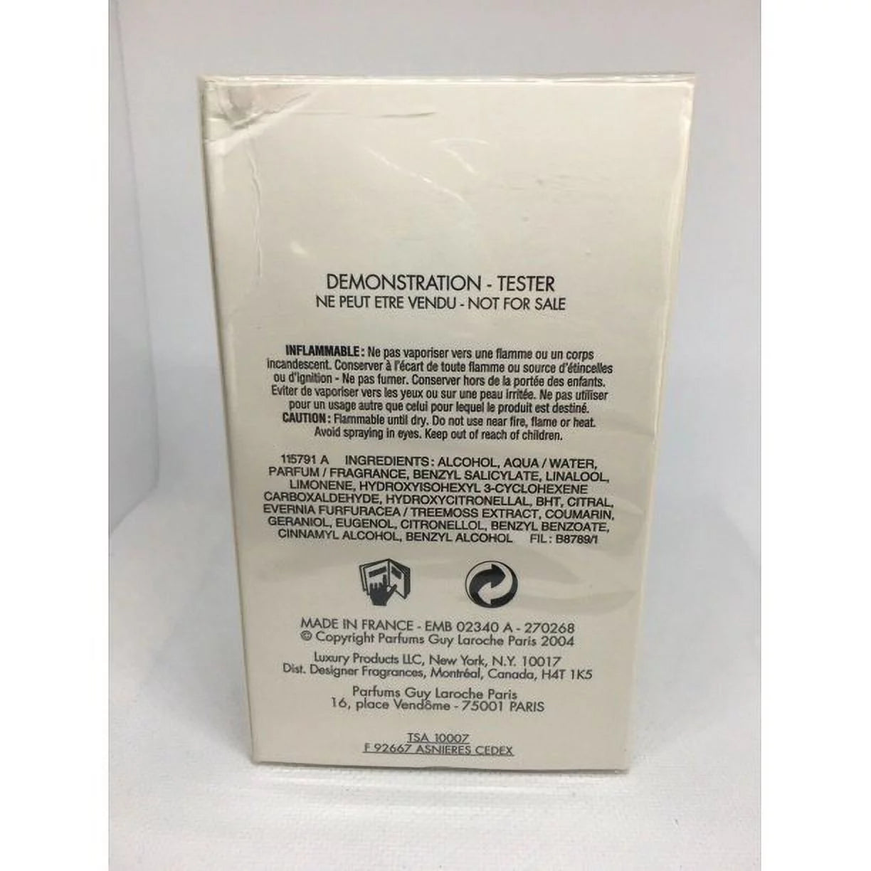 Men's Cologne 3.4 oz EDT Spray Y85170