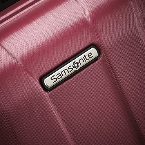 Hardside Expandable Carry-On Luggage with Spinner Wheels, Black, 20-Inch S82043
