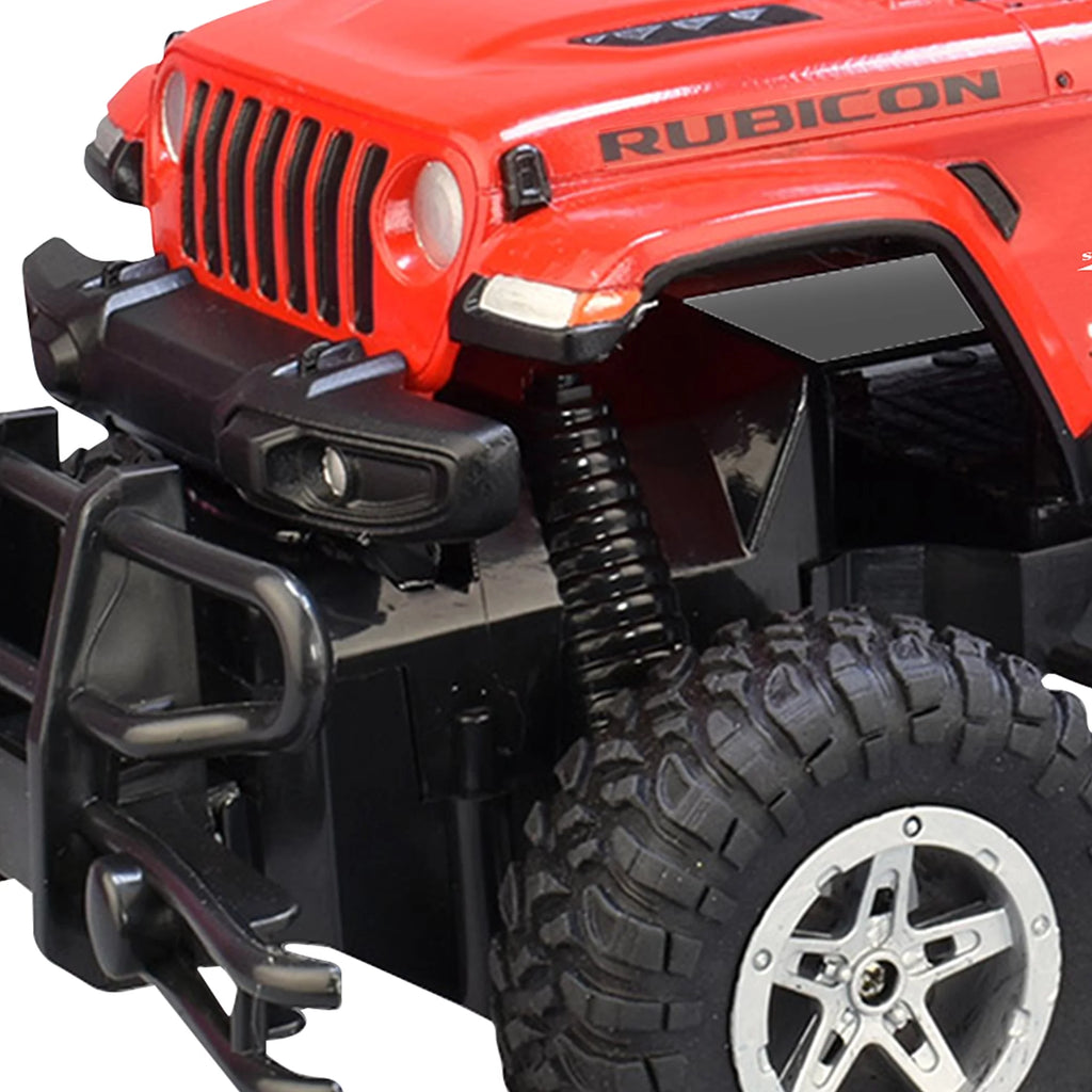 RC Truck Jeep Rubicon, 1:16 Scale Remote Control Car with Rechargeable Battery, 2.4Ghz O25040