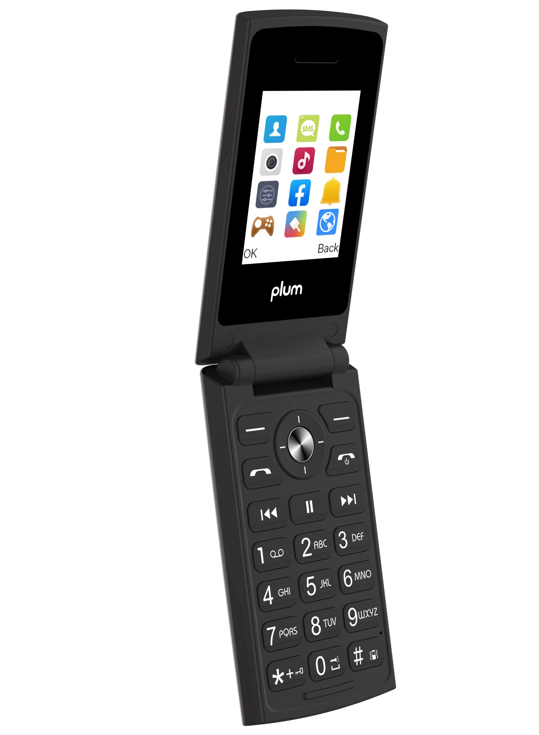 Unlocked 4G Flip Phone with SIM Card Q45844