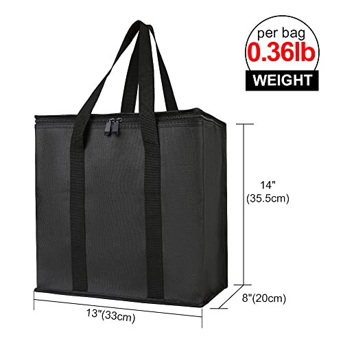 Insulated Food Delivery Bag Hot Cold Meal Carrier Cooler Tote K646948
