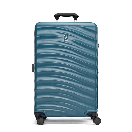 Hardside Expandable Carry-On Luggage with 8 Spinner Wheels and TSA Lock J560758