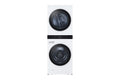 Single Unit Front Load LG WashTower™ with Center Control™ 4.5 cu. ft. Washer and 7.4 cu. ft. Electric Dryer