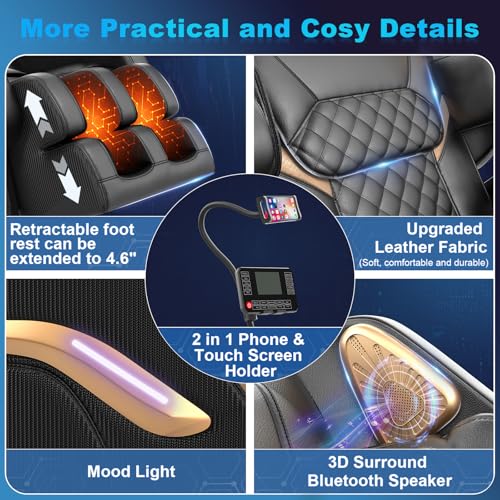 Massage Chair Full Body with Zero Gravity, Heating and Airbags C422