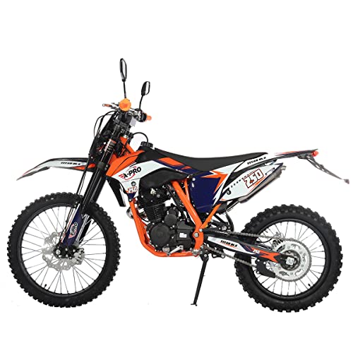250cc Dirt Bike with 5-Speed Manual Transmission, 21"/18" Wheels I61425