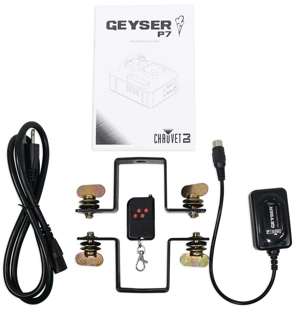 Fog Machine with RGBA+UV LED Effects J33838