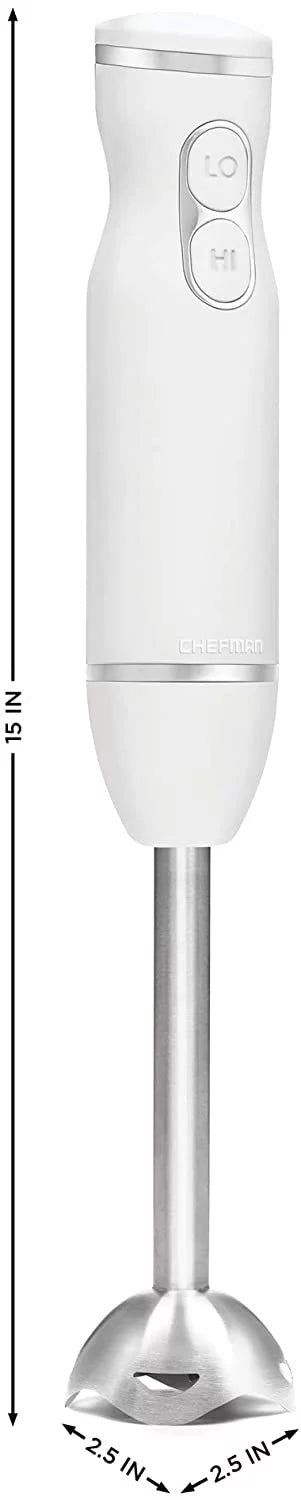 Immersion Hand Blender with Stainless Steel Blades, 2-Speed Control P927