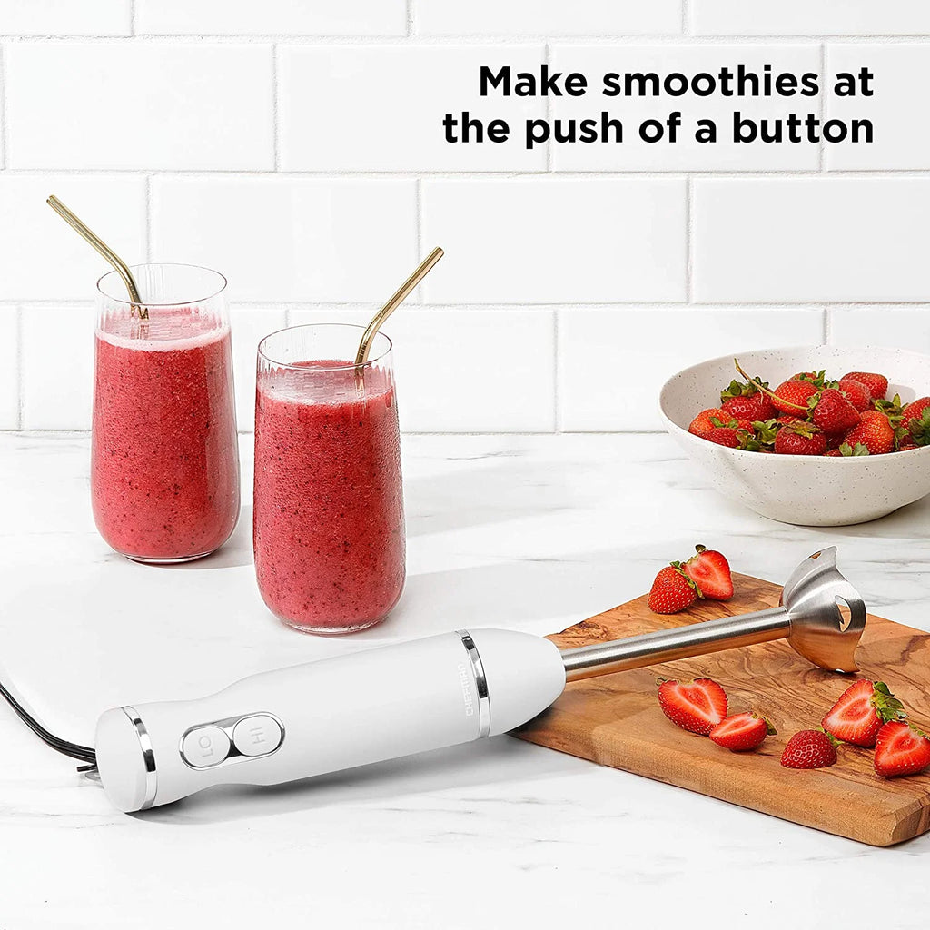Immersion Hand Blender with Stainless Steel Blades, 2-Speed Control P927