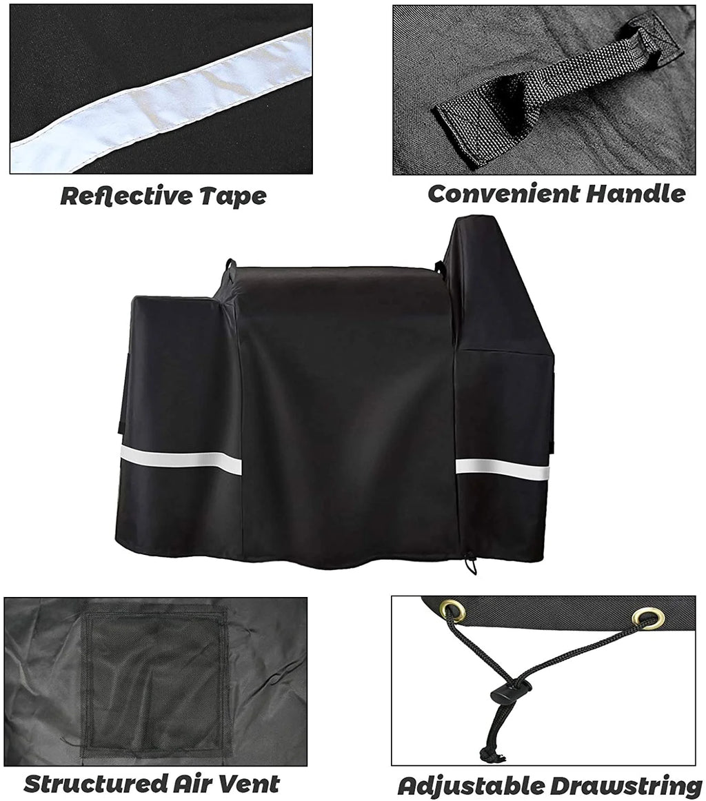 Grill Cover for Flat Top Grill and 4-Burner Griddle BBQ Cover X946872