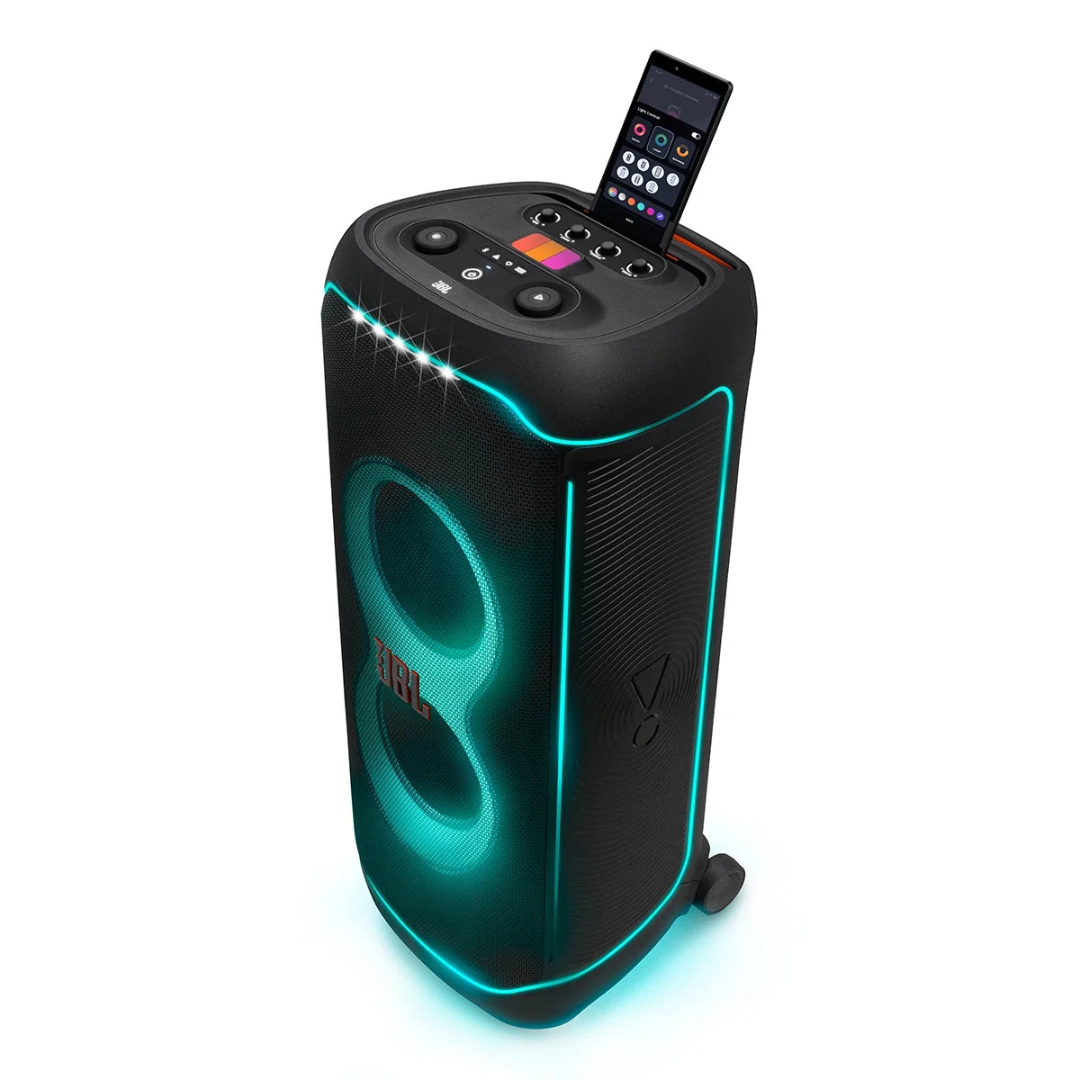 Waterproof Wi-Fi Party Speaker with Dolby Atmos and Lighting Effects E93491