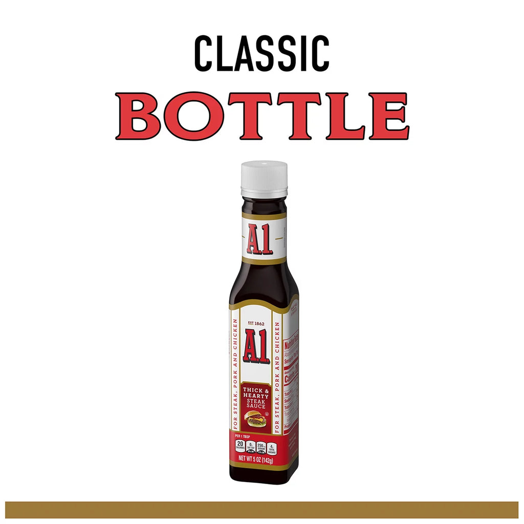 Thick & Hearty Steak Sauce, 10 oz Bottle (3-Pack) I102