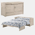 Murphy Cube Cabinet Bed (White, Queen) M597282