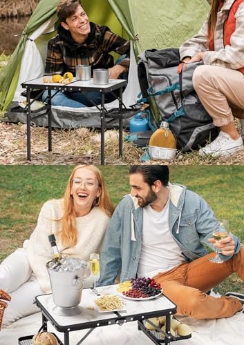 Folding Camping Table Small 2ft Portable Aluminum W647