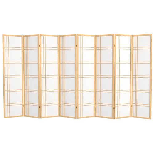 6 Panel Honey Room Divider X65165