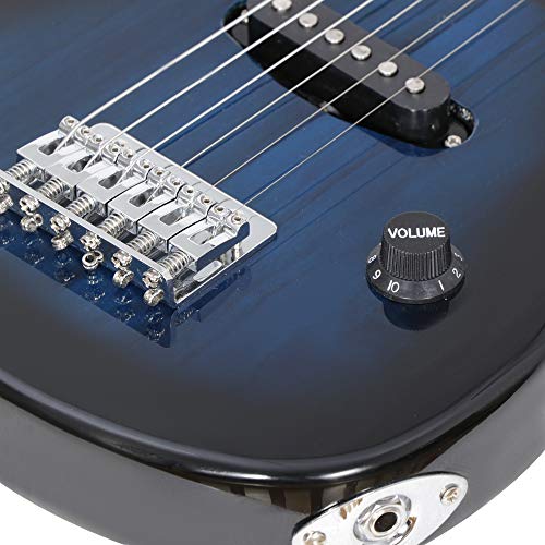 Electric Guitar Starter Kit for Kids with Amplifier and Accessories, 30 Inch, Black H412124