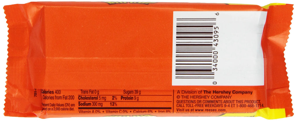 Peanut Butter Big Cup, 2.8 oz, Pack of 16 J159642