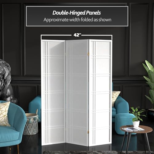 6 Panel Honey Room Divider X65165
