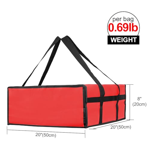 Insulated Food Delivery Bag Hot Cold Meal Carrier Cooler Tote K646948