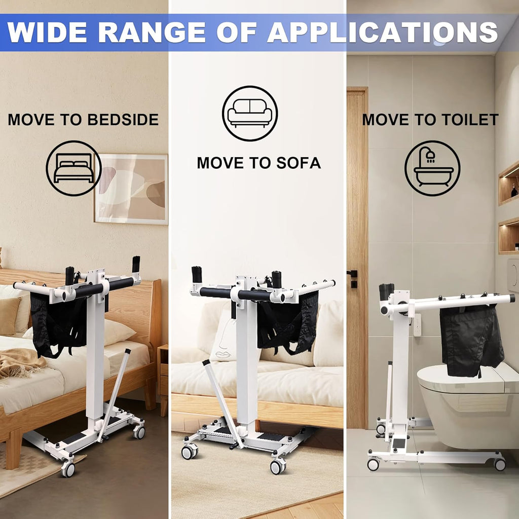 Electric Patient Transfer Lift Chair for Wheelchair to Car Use N7945