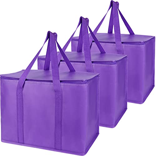 Insulated Food Delivery Bag Hot Cold Meal Carrier Cooler Tote K646948