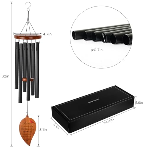 Deep Tone Wind Chimes for Outdoor Memorial O937