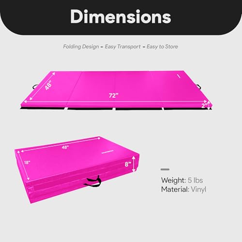 Foldable Gymnastics Mat for Tumbling V253513