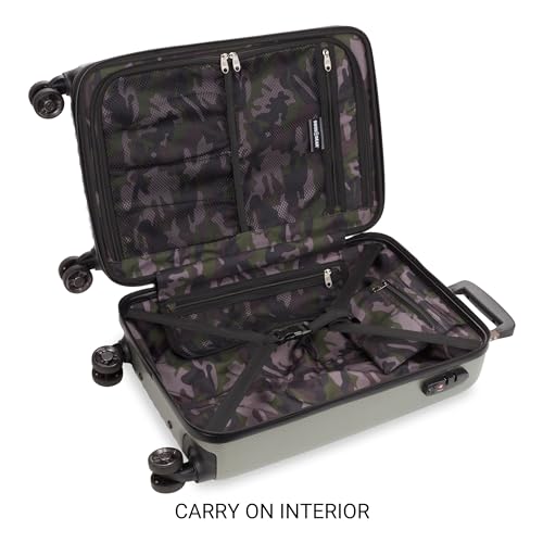 Expandable Hardside Carry-On Luggage with Spinner Wheels and TSA Lock F31623