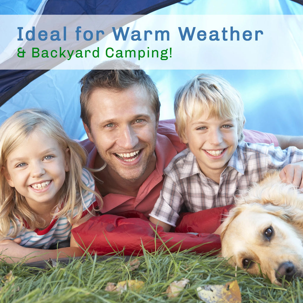 2-Person Dome Tent with Rain Fly and Carry Bag for Camping Hiking O36176