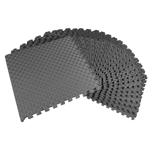 Puzzle Exercise Mat with EVA Foam Interlocking Tiles for MMA, Gymnastics and Home Gym N211438