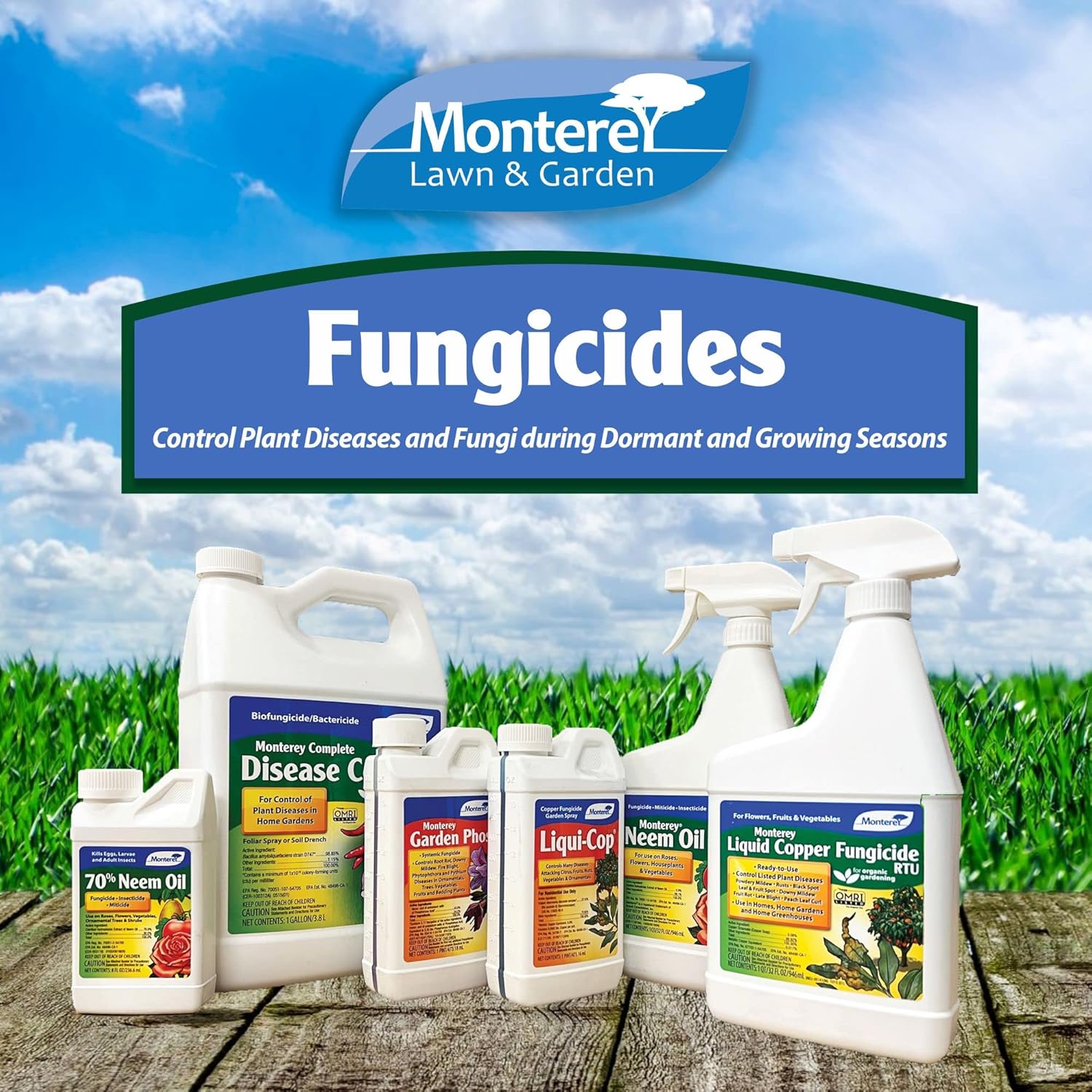 Liquid Copper Fungicide RTU for Flowers, Fruits & Vegetables - 32 oz G469