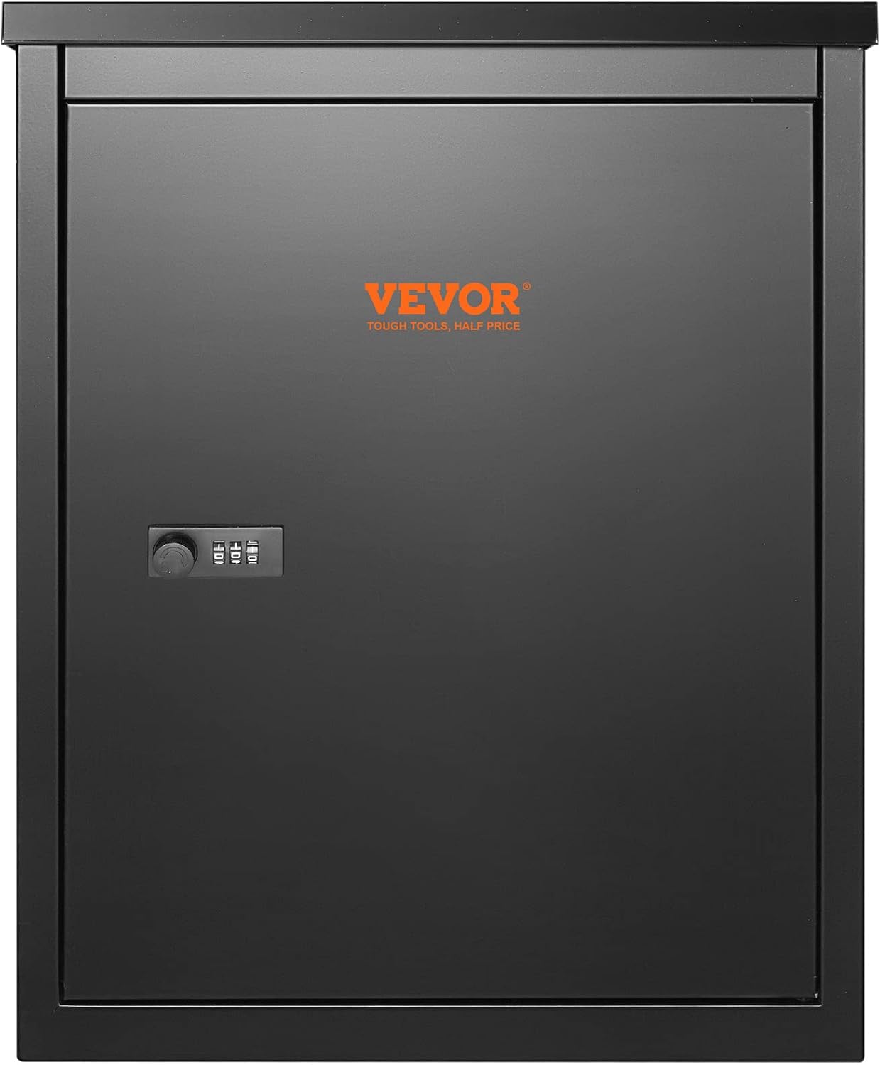 Wall Mount Package Delivery Box with Coded Lock, Galvanized Steel M811