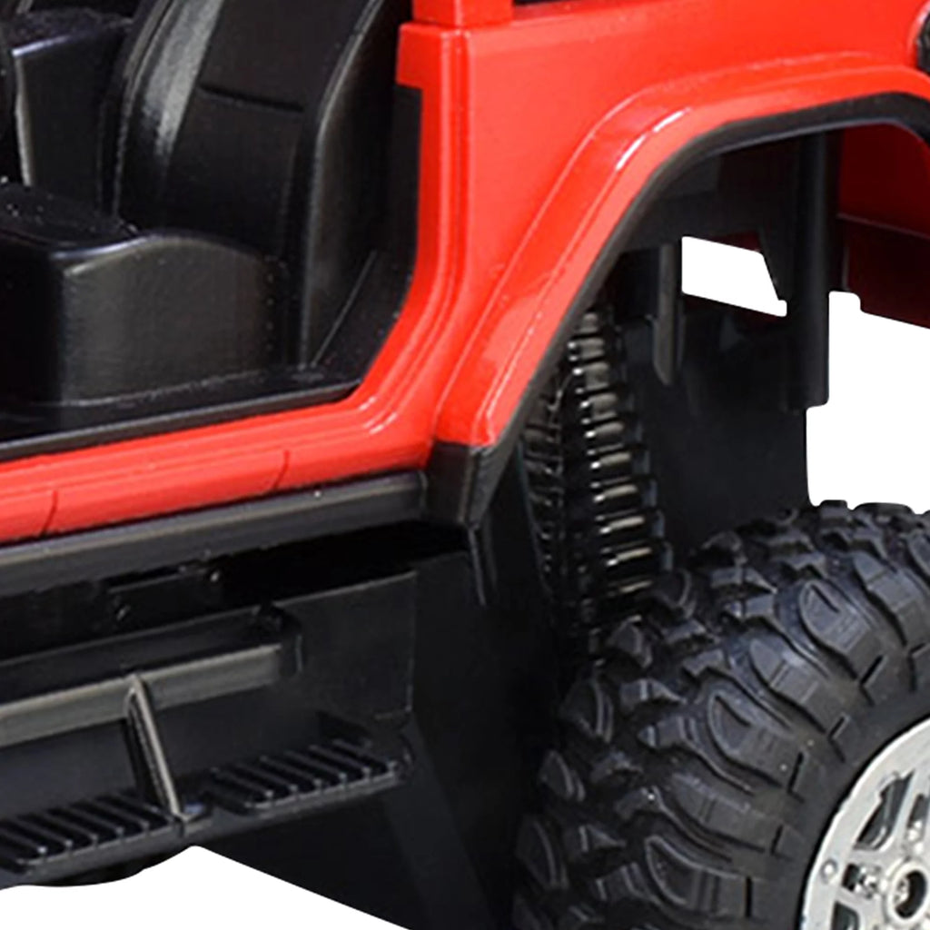 RC Truck Jeep Rubicon, 1:16 Scale Remote Control Car with Rechargeable Battery, 2.4Ghz O25040