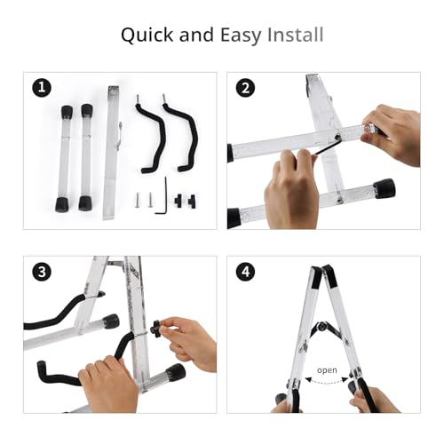Foldable Hardwood Guitar Stand N691996