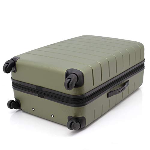Smart Luggage Set with Cup Holder and USB Port, 20-Inch Carry-On K967