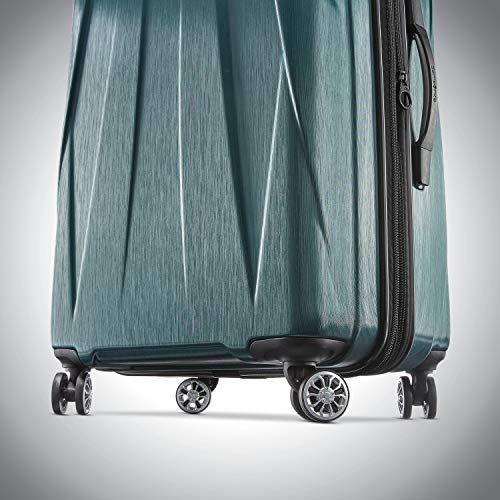 Hardside Expandable Carry-On Luggage with Spinner Wheels, Black, 20-Inch S82043