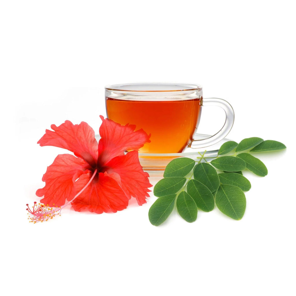 Moringa Hibiscus Herbal Tea Bags, 100 Count, Caffeine-Free G214824