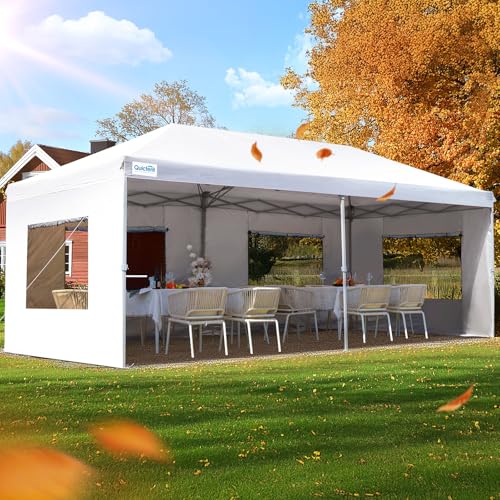 Pop up Canopy Tent 10x20ft Waterproof with Roller Bag O882